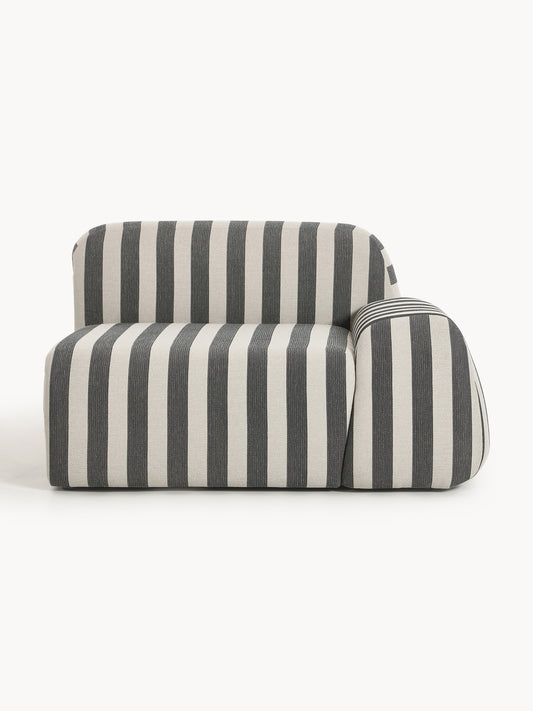Wolena Striped Corner Module