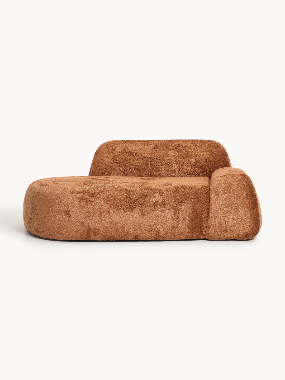 Wolena Teddy Bouclé Sofa (2-Seater) with Chaise Longue